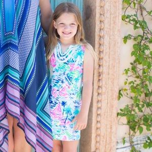 Girls lilly Pulitzer mini shift dress